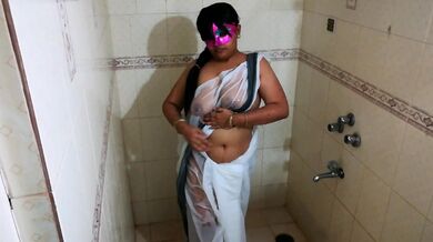 Indian Big Boobs Horny Lily In Bathroom Taking Shower