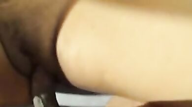 Indian big-ass school-teacher fucking together with her Hus