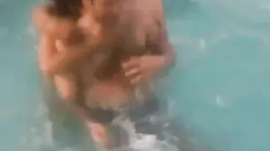 Indian college girl nude in pool