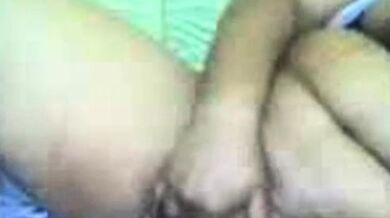 Curvy Indian Woman Pleasures Herself on Webcam