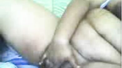 Curvy Indian Woman Pleasures Herself on Webcam