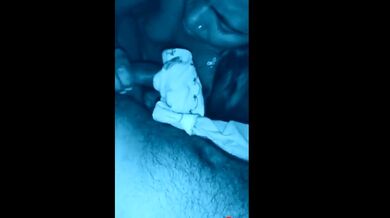 young desi girl sucking her lover cock