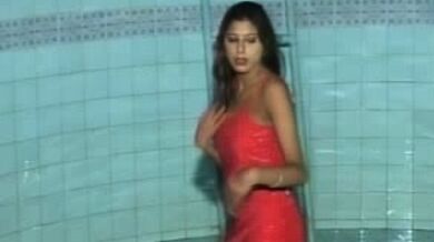 Next Door Indian Wife Voyeur Shower