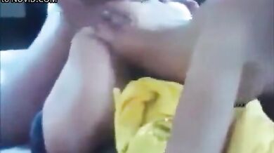 Indian-Japanese Interracial Car Sex