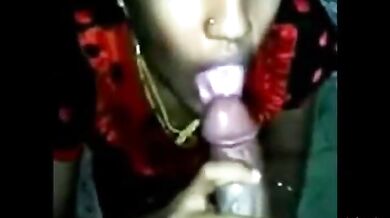 Indian Auntie Hot Blowjob