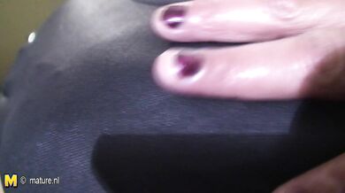 Mature slut Olga loves to get wet and wild