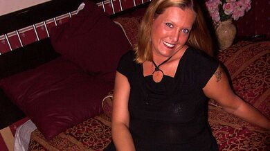 Horny housewife munching on cock and cum