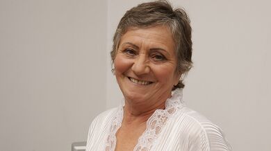Hairy grandma still works her wet pussy