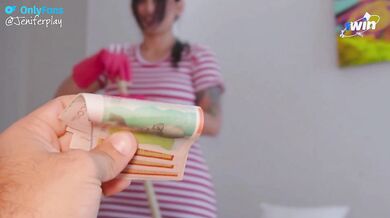 Bubble culo cleaning doll lets her chief Jeniferplay plow her rock hard in inter