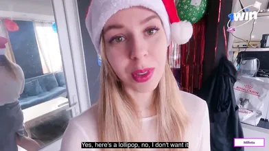Santa produces coal or manmeat to a kinky MILF in the best XXX scene!