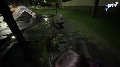 A random stranger gives me a deep-throat in a public park and we get caught - th