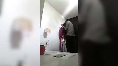 Indian Lovers Fucking At The Toilet