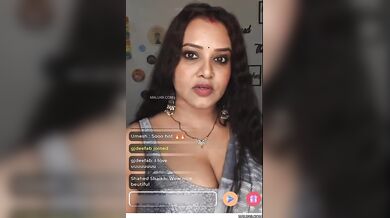 Indian Actress Priya Gamre Roleplay Live Show
