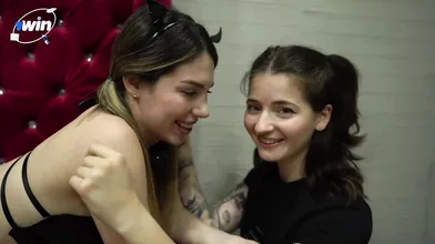 Colombian super-bitch Emma Fiore and Blaze Rager pull out super-steamy hard-core