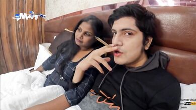 Hot Sandhya Bhabhi in Hotel, prepped for XXX Porn!