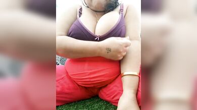 Indian Nepali_Shikhha Terrace Nude Boobs Show