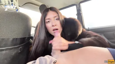 Public cumwalk with fabulous stranger for massive cum reward - Amazing porn!