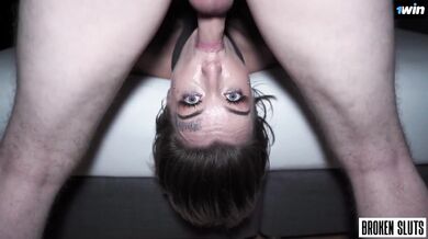 Extreme college obedient diminutive harsh throatfuck facial cumshot inexperience