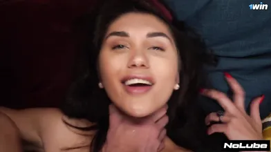 Revolutionary SEX! subjugated slender slut cum in gullet gonzo homemade doggysty