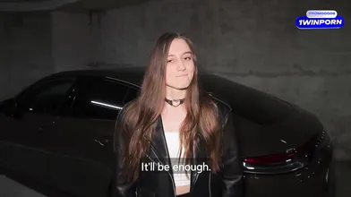 Notorious biotch gets facial from parking lot attendant's big boner - kinky tabo