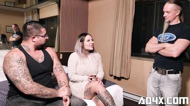 Fucked In Front of Her Cuckold Boyfriend