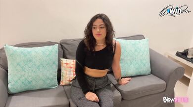 18yo Izamariposa exposes her private Instagram in this blowage casting flick - g