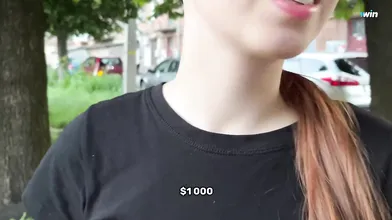 Amateur bj from a stranger chick in the entrance was super nailing steaming - th