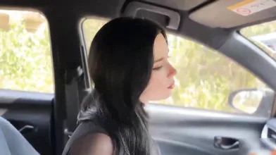 Sweetie Foxs Delicious Backseat Blowjob Road Head at Its Finest ep1