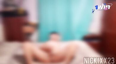 Nickixx23's solo masturbate session warms up his home with super-fucking-hot por