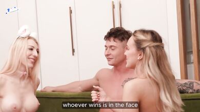 Busty blonde and splendid boy make her jism and linger for some fun, in this ste