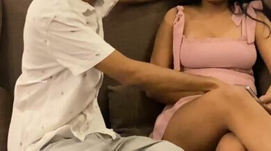 AAKRITI KAURR - Real Indian Stepsister Caught While Masturbution In Oyo - Hindi Audio - 1080p