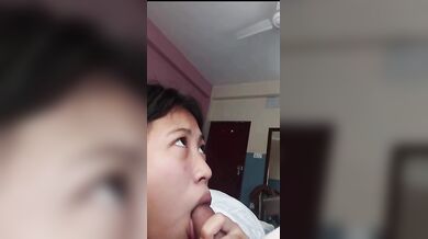 Nepali Girl Sucking Boyfriend Dick