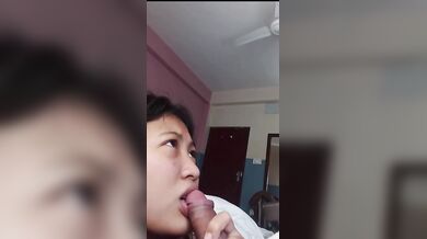 Nepali Girl Sucking Boyfriend Dick