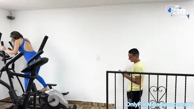 Hot stranger porks me in gym - Dani Clark, Melanie Caceres, greatest XXX porn!