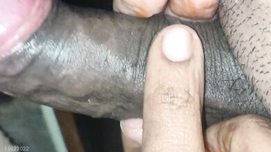 Tamil wife blow job for hubby on boob