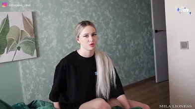 Babe's very first time gonzo homemade sex. Fantastic porn!