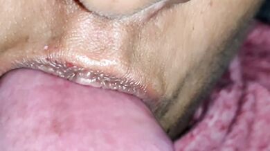 Tamil wife sucking cream from hubby cock
