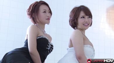 Like the gentleman in this FFM threesome blowjob movie, in which he
