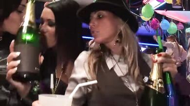 Party Orgy With Cute Babes - Sharka Blue