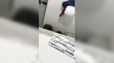 Indian Students Caught Fucking In Toilet