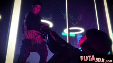 Futa3DX - Androids Get Railed HARD IN Cyber Fuckfest