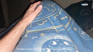 Stepcomrade's daughter entices stepfather under blanket with bj - ultimate hard-