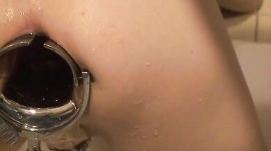 Asian Anal Hose Flush