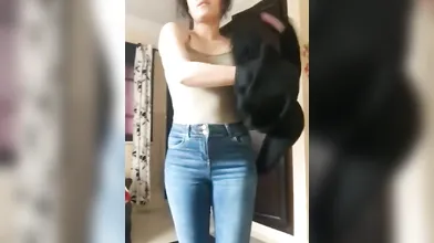 Desi Paki Cutie Leaks Her Own Dress-up Tease!✨