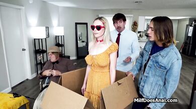DAP and DP with brand new busty personal assistant female bot