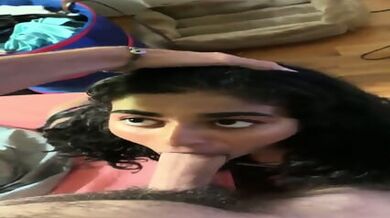 Indian NRI Girl Deep Blowjob