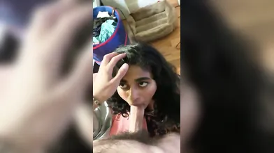 Indian NRI Girl Deep Blowjob