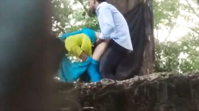 Indian Couple Outdoor Sex