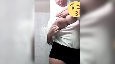 Indonesian Hijab Big Boob Girl