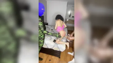 Redbone Gets Her Pussy Pounded